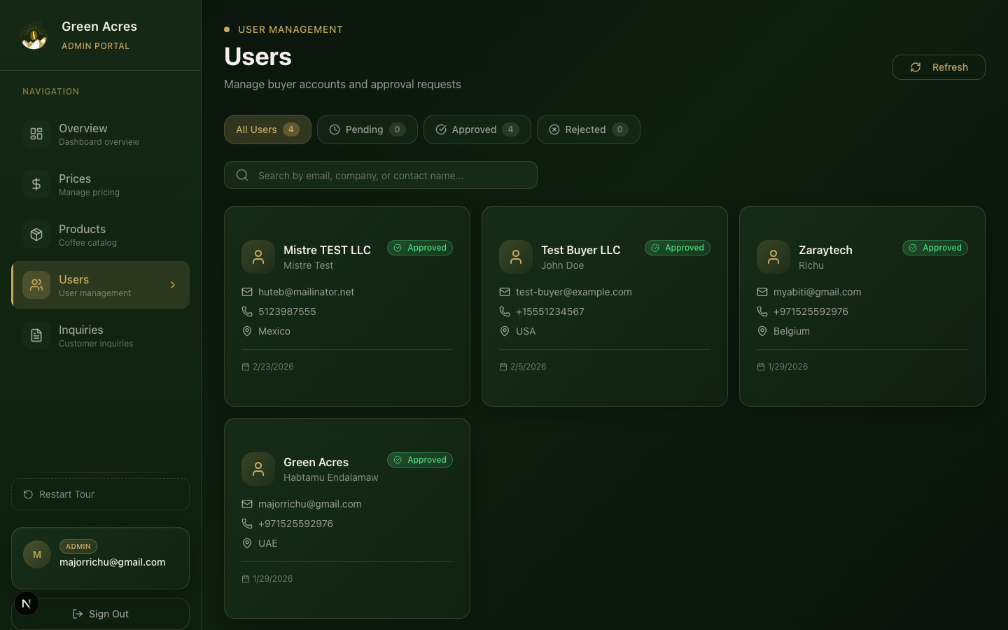 User Management