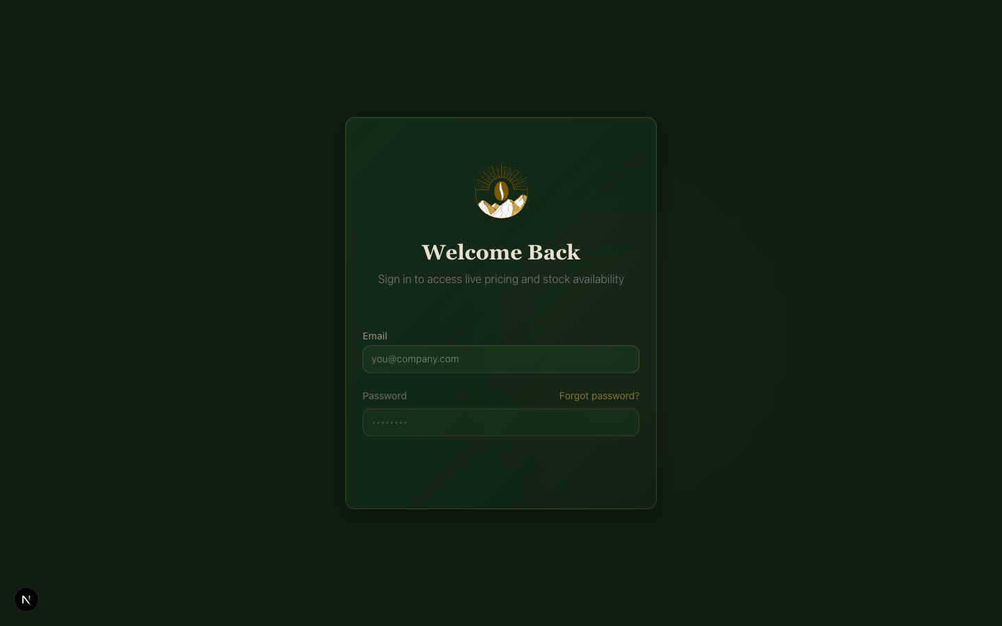 Buyer Portal Login
